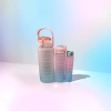 Multi-color gradient insulated water cup, 304 stainless steel vacuum insulated portable travel cup 104203204 Specification image